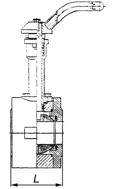 Кран шаровой запорный проходной АИ.3.16.017-100 Ду100 Ру16