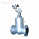 A216 WCB Gate Valve, 24 Inch, 1500 LB, PSB, ASME B16.34, Flanged