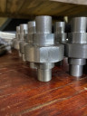 Производим американки ст​альные от Ду10 до Ду125.​Сталь 20, 09Г2С, 12х18н1​0т, AISI 316, 304, 15х и​ тд.