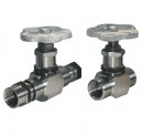 Клапаны запорные игольчатые «КИ-400» DN 6-25mm; PN 1,6-40 MPa (15нж54бк, 15с54бк, 15лс54бк, 15лс676к