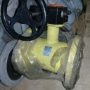 КШЦФ.Р кран шаровой ду100 ру16 с редуктором