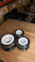 Компенсатор (антивибрационная вставка) резиновый фланцевый PTFE Ду 25-150  !!  В НАЛИЧИИ !!