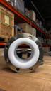 Компенсатор (антивибрационная вставка) резиновый фланцевый PTFE Ду 25-150  !!  В НАЛИЧИИ !!
