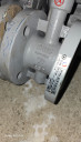 Затворы УЗК  ду50 ру16 фланцевые  с редуктором  по 5000