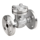 Клапан обратный поворотный нержавеющий 19нж53нж