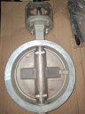 Затвор межфланцевый EBRO 2-эксцентриковый стальной, диск нерж сталь PTFE  Ду300 Ру25-1шт за 15т.р.