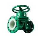 Вентиль диафрагмовый химический ВДХ DN 15–250 PN 16 | FEP / PTFE