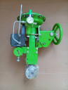 Клапан регулирующий Руст ПМ 250 Dn15 PN16 Позиционер Fisher DVC2000