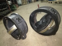 Краны (СССР)11ч18бк Ду50 и 80. Клапана обратные чугунные поворотные межфланцевые 19ч21бр Ду50 - 400