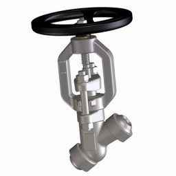 Forged Steel Y-Pattern Globe Valves, Bonnetless, 3/8-2 Inch