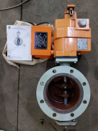 Клапан предохранительно-запорный ПЗК-150 Ду150 ЭК-111М с электроприводом МБО-25/1-0,25 9штук.