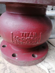Клапан обратный фланцевый  Титан ду-100