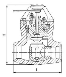 Клапан питания котла регулирующий всережимный РПК-250