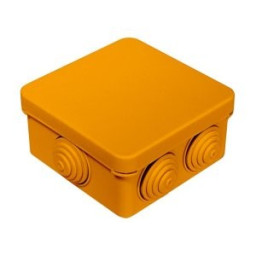 Коробка огнестойкая для открытой проводки 40-0210-FR1.5-4 Е15-Е120 80х80х40