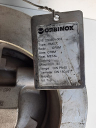 Клапан обратный RM Ду150 Ру40 межфланцевый. Производитель: Orbinox