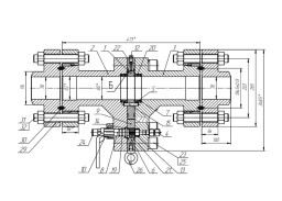 Задвижка дисковая ЗД 80х35 с КОФ 13ХФА