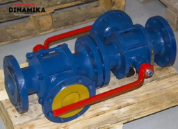 Кран трехходовой фланцевый ду50 ру40 до 63