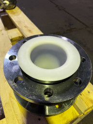 Компенсатор (антивибрационная вставка) резиновый фланцевый PTFE Ду 25-150  !!  В НАЛИЧИИ !!