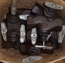 Клапан (вентиль) чугунный 15кч18п Ø50 Ру16