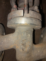 Клапан 15нж65п запорный сальниковый 14Х18Н4Г4Л Ду25 ру16