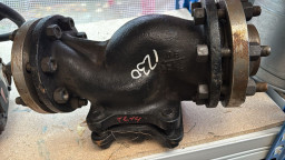 Клапан обратный подъемный 16кч9п DN 80 PN 2,5 МПа с КОФ