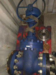 Задвижка 30лс545нж Ду200 Ру160 с коф