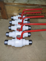 Кран шаровый  под приварку