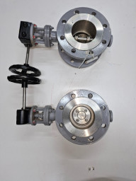 Продам затворы АРМАТЭК 3-эксцентриковые фланцевые  Ду100 Ру16  нержавейка CF8, 2шт, по 15т/шт