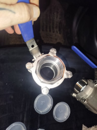 Краны НЖ резьбовые 3-трех составной