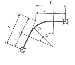 Отвод ОГ 65° 720(8К56)-1, 6-0, 56-5DN-2900/2900-У, Рисп=2,4 МПа