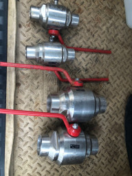 Кран шаровый фланцевый и под приварку нержавеющий Ярдос