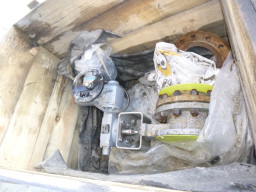 Затвор дисковый тип LTR43 DN 200 PN 2,5 МПа с электроприводом AUMA, с КОФ, Samson,