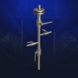 Стояк отбора газа PN 16,0 МПа - 2DN50-16,0-3DN15-БРС-3014-ХЛ1