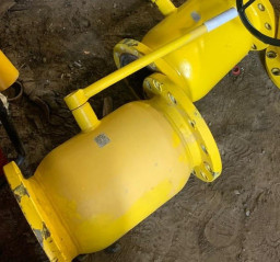 Кран шаровый  LD КШ.Ц.Ф. GAS 200/150.016.Н/П.02