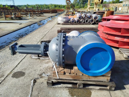 Продам задвижку стальную ду 500 ру 25 под приварку с приводом новая 2023 год 250 тыс
