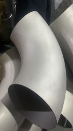 Отвод электросварной 267*2мм AISI316L матовый