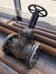 Задвижка 30ч6бр Ду250 Ру10 с КОФ