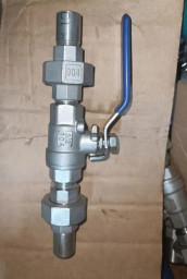 Кран шаровый нержавеющий 3/8 ду10