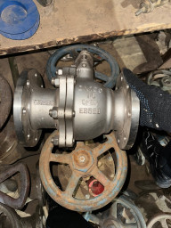 Кран шаровый НЖ  с молибденом фланцевый ду100 ду50