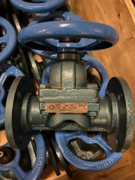 ВДХ - Вентиль диафрагмовый химический фланцевый, Ду-40, Ру-16, 62 шт.