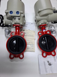 Продам затворы Ду125, Ду150 ADL Гранвэл  с электроприводами ГЗ-ОФ 110/11, ГЗ-ОФ 150/22 220В, 6шт