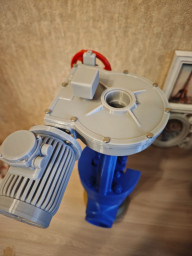 Задвижка 1120-100-Э пластиковый макет