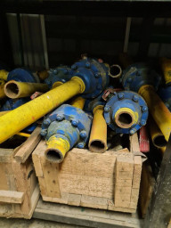 Шаровый кран бу Алексин 11лс60п ду50 ру80