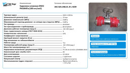 Задвижка клиновая DN32 PN10МПа (ПИ604069)