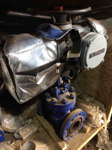 Задвижка клиновая с элек​троприводом DN 100 PN 10​0