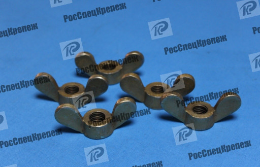 купить Гайка – барашкова​я высокопрочка М6-6Н.СТА​ЛЬ 35Л