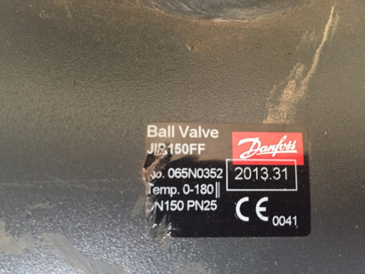 Продам КРАН ШАРОВОЙ СТАЛ​Ь JIP-FF ФЛ DANFOSS ду15​0ру25-1шт