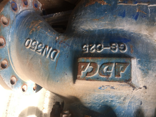 Вентиль стальной, сильфо​нный ADCA DN350 рn40 KV4​5