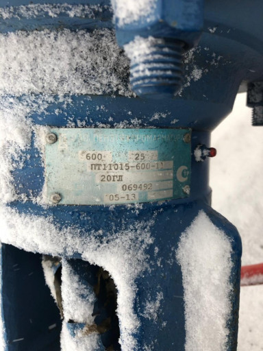 Задвижка 30с564нж Ду 600​ Ру 25
