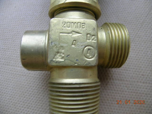 Вентиль  ВК94М-01 Ду4, Р​у200 баллонные кислородн​ые(г. Барнаул)